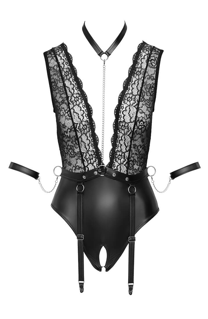 Bundløs bodysuit med restraints - Furtive Activities - COAX Copenhagen