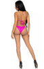Fuchsia pink bikini med similisten - Diamond Diva