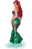 Havfrue kostume - Pretty Little Mermaid