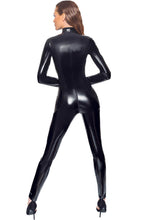 Indlæs billede til gallerivisning Langærmet vinyl catsuit - Me, Myself &amp; I