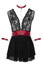 Indlæs billede til gallerivisning Lingeri kjole med choker &amp; restraints - Seeking Visuals