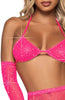 Pink net lingeri med similisten - Too Glam to Give a Damn