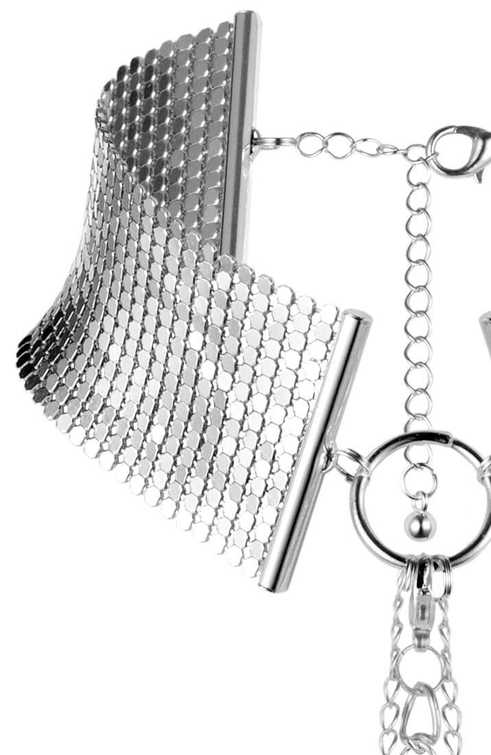 Sølv choker med sølv harness kæde - COAX Copenhagen