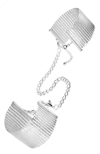 Sølv cuffs med sølvkæde