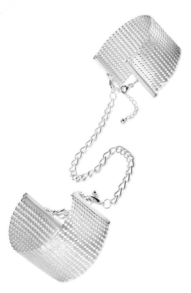 Sølv cuffs med sølvkæde