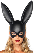 Indlæs billede til gallerivisning Sort rabbit maske - Masquerade Rabbit