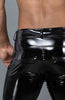 Sorte PVC bukser til mænd - Macho