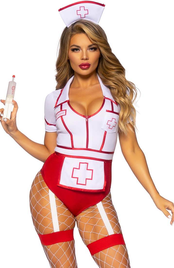 Sygeplejerske kostume - Big Shot Nurse