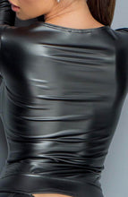 Indlæs billede til gallerivisning Wetlook catsuit med easy-access - Swipe Right